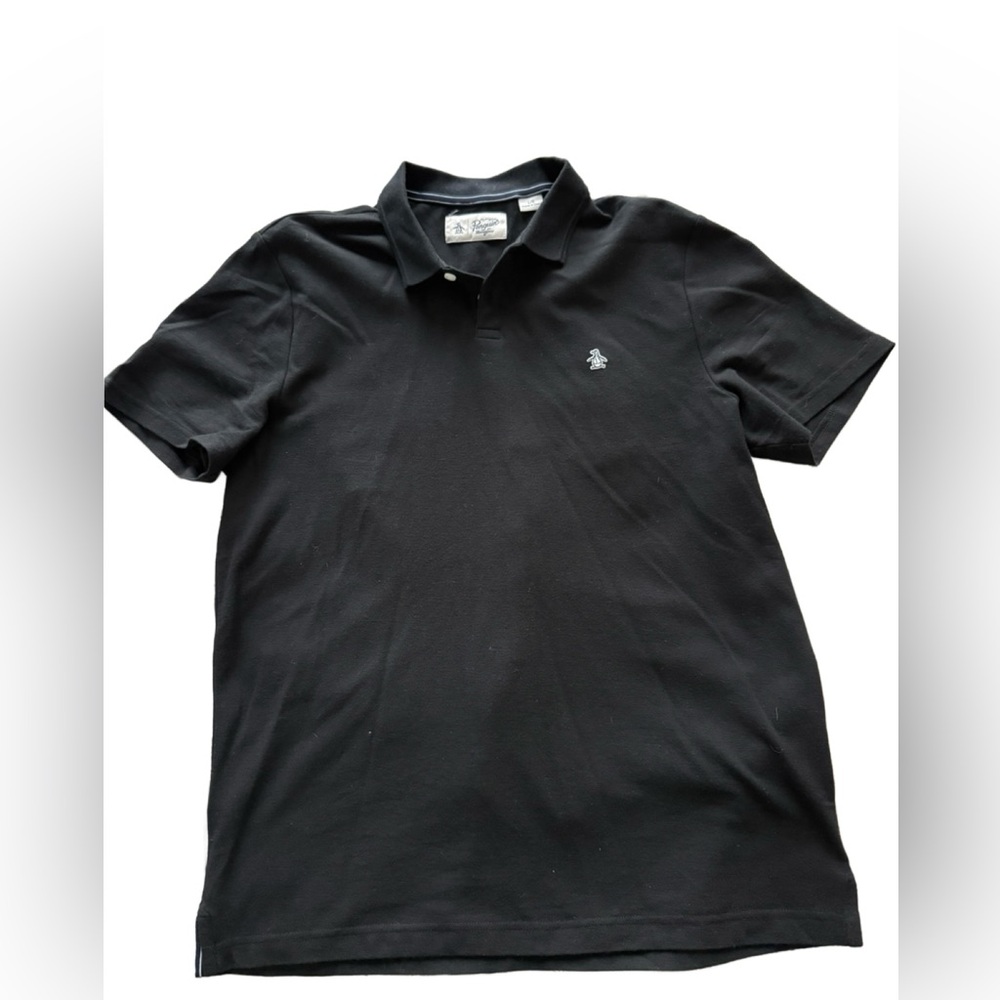 Original Penguin Men's Classic Black Polo